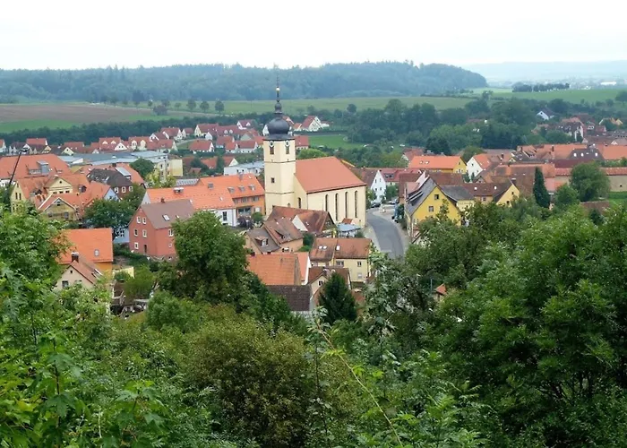 Schlossblick Schillingsfuerst Appartement *